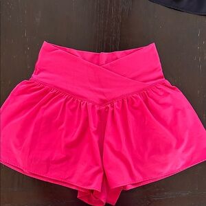 Offline by Aerie Real Me Medium Pink Shorts